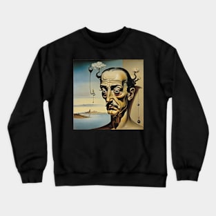 Psychosis by Dali Crewneck Sweatshirt